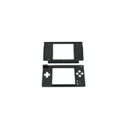 Replacement Plastic Top Upper & Lower Bottom LCD Screen Frame Border For DS Lite NDSL Console Display Screen Housing Shell Black