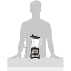 Hamilton Beach Power Elite Wave Action Blender-for Shakes & Smoothies, Puree, Crush Ice, 40 Oz Glass Jar, 12 Functions, Stainless Steel Ice Sabre-Blades, Black (58148A) 17 Hamilton Beach Power Elite Wave Action Blender-for Shakes & Smoothies, Puree, Crush Ice, 40 Oz Glass Jar, 12 Functions, Stainless Steel Ice Sabre-Blades, Black (58148A) -Appliantrix Cheap Store 31kDlFXAUDL. AC US1000