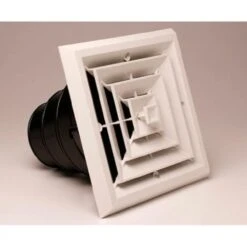 AIRTEC MV4S 4-Way Diffuser Grille For 4/5/6" Duct