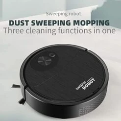 Automatic Robotic Vacuum Cleaner - Rechargeable Household Robotic Vacuum Cleaner Intelligent Sweeping Robot Easy To Operate Robotic Vacuum Cleaner Floor Cleaning, Ideal For Pet Hair Hard Floor White -Appliantrix Cheap Store 41CIEJ4b65L. AC US1000