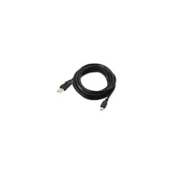 2 X Extra Long 10 Foot Gold Plated USB Play And Charge Cable For Sony Playstation 3 / PS3 Controller Pack Of 2 - By Mastercables