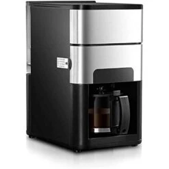 XiVue Bean To Cup Coffee Machine 900W Coffee MachineHousehold Fully Automatic Coffee Grinder, Stainless Steel Programmable, Silent Operation, Anti Drip Settings