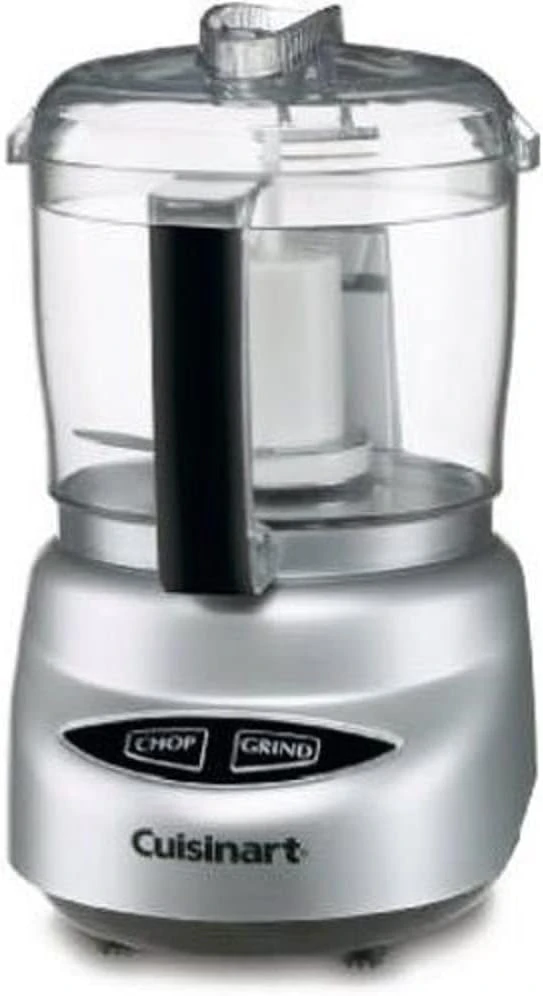 Cuisinart Food Processor, Mini-Prep 3 Cup, 24 Oz, Brushed Chrome And Nickel, DLC-2ABC 1 Cuisinart Food Processor, Mini-Prep 3 Cup, 24 Oz, Brushed Chrome And Nickel, DLC-2ABC