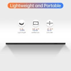 ForHelp 15.6inch Portable Monitor,1080P USB-C HDMI Second External Monitor For Laptop,PC,Mac Phone,PS,Xbox,Swich,IPS Ultra-Thin Zero Frame Gaming Monitor/Premium Smart Cover -Appliantrix Cheap Store 51 ToLQJBmL. AC SL1500