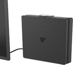 Bylitco Wall Mount Bracket For Ps4 Slim,Mount On The Wall Or Under The Desk,Solid Metal