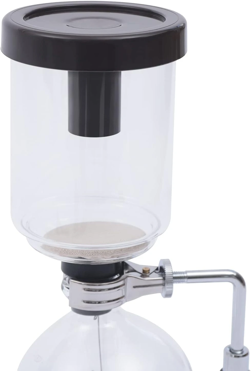 FLYHERO Siphon Syphon Coffee Maker Tabletop Glass Siphon Pot Syphon Coffee Maker Siphon Vacuum Coffee Maker Black (5 Cups(500ml)) 7 FLYHERO Siphon Syphon Coffee Maker Tabletop Glass Siphon Pot Syphon Coffee Maker Siphon Vacuum Coffee Maker Black (5 Cups(500ml)) - Image 7