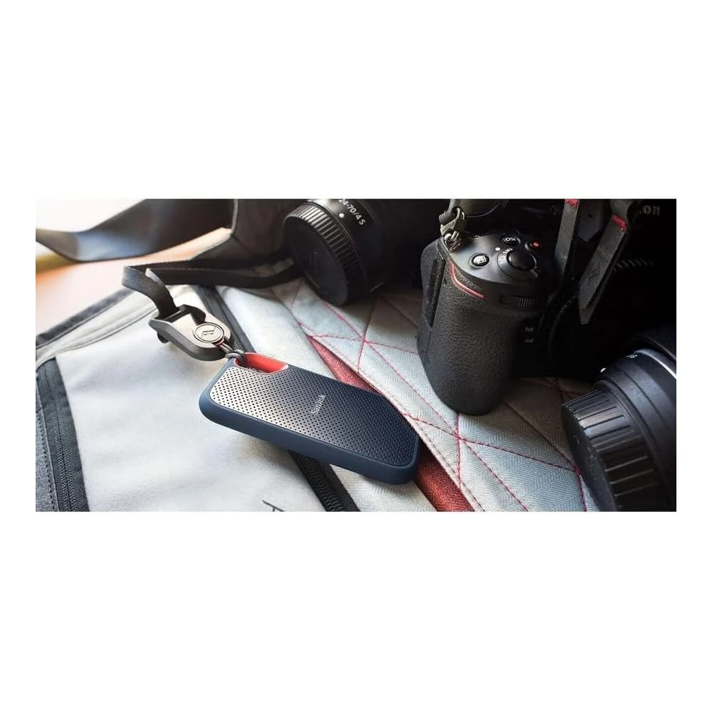 SanDisk 1TB Extreme Portable SSD - Up To 1050MB/s - USB-C, USB 3.2 Gen 2 - External Solid State Drive - SDSSDE61-1T00-G25 9 SanDisk 1TB Extreme Portable SSD - Up To 1050MB/s - USB-C, USB 3.2 Gen 2 - External Solid State Drive - SDSSDE61-1T00-G25 - Image 9