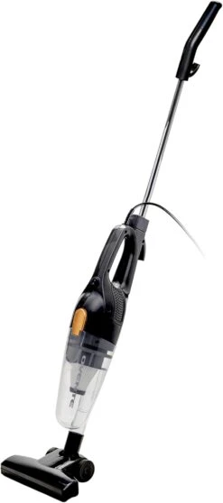 OVENTE Electric Bagless 3-in-1 Stick And Handheld Vacuum 400W Lightweight Multi-Surface Cleaner With Floor Brush & Crevice Nozzle Tool For Cleaning Hardwood, Carpet, Pet Hair, Kitchen, Car ST102BGD