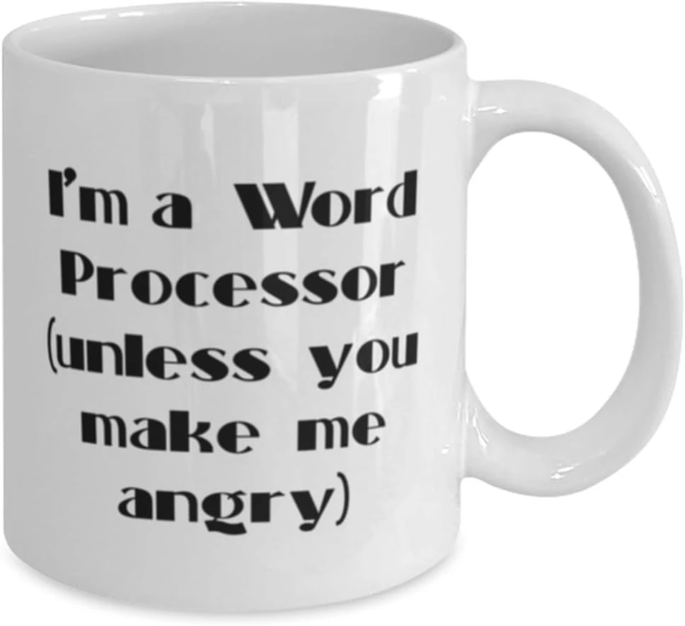 GENERIC Word Processor Gifts For Coworkers, I'm A Word Processor (unless You), Inspire Word Processor 11oz 15oz Mug, Cup From Coworkers, Word Processor Mug, Word Processing Mug, Unique Mug, 11oz Mug 2 GENERIC Word Processor Gifts For Coworkers, I'm A Word Processor (unless You), Inspire Word Processor 11oz 15oz Mug, Cup From Coworkers, Word Processor Mug, Word Processing Mug, Unique Mug, 11oz Mug - Image 2