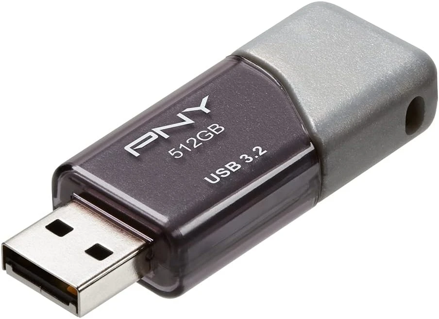 PNY 512GB Turbo Attaché 3 USB 3.2 Flash Drive – 100MB/s, Silver 2 PNY 512GB Turbo Attaché 3 USB 3.2 Flash Drive – 100MB/s, Silver - Image 2