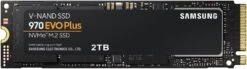 Samsung 970 EVO Plus SSD 2TB NVMe M.2 Internal Solid State Hard Drive, V-NAND Technology, Storage And Memory Expansion For Gaming, Graphics W/ Heat Control, Max Speed, MZ-V7S2T0B/AM