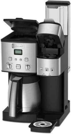 Cuisinart SS-20 Coffee Center 10-Cup Thermal Single-Serve Brewer Coffeemaker (Silver) Bundle With Chefwave Coffee Canister (2 Items) -Appliantrix Cheap Store 51CwIo6S7kL. AC SL1024