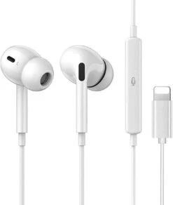 GENERIC Earphones For IPhone,Headphones,in-Ear Stereo Noise Isolating Earbuds, Mic And Volume Control Compatible With IPhone 7/7 Plus/8/8 Plus/XS/XR/X/SE/11 Pro/11 Pro Max/12/12 Pro/13/13 Pro