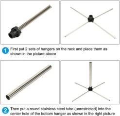 GENERIC Portable Dryer For Apartments, Travel Mini Dryer Machine Smart Clothes Dryer With Power Failure Protection, 22-Pound Carrying Weight, Automatic Timer With 180 Minutes Maximum Timing Range -Appliantrix Cheap Store 51DnOOlci4L. AC SL1010