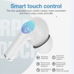 RAVIAD Wireless Earbuds Active Noise Cancelling Headphones Wireless Bluetooth 5.2 With Microphone Charging Case 30H Playtime In-Ear Hi-Fi Stereo IPX7 Waterproof Headsets For IPhone Airpod Pro/Android -Appliantrix Cheap Store 51FFB4yzyVL. AC SL1000