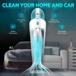 PEGOVO Car Vacuum Cleaner High Power 9000PA, Handheld Car Vacuum Cordless Rechargeable,Mini Portable Hand Held Vacuum Cordless Vacuum Cleaner For Pet Hair Home Cleaning-LED Light 9 PEGOVO Car Vacuum Cleaner High Power 9000PA, Handheld Car Vacuum Cordless Rechargeable,Mini Portable Hand Held Vacuum Cordless Vacuum Cleaner For Pet Hair Home Cleaning-LED Light -Appliantrix Cheap Store 51H37Af1L. AC US1000