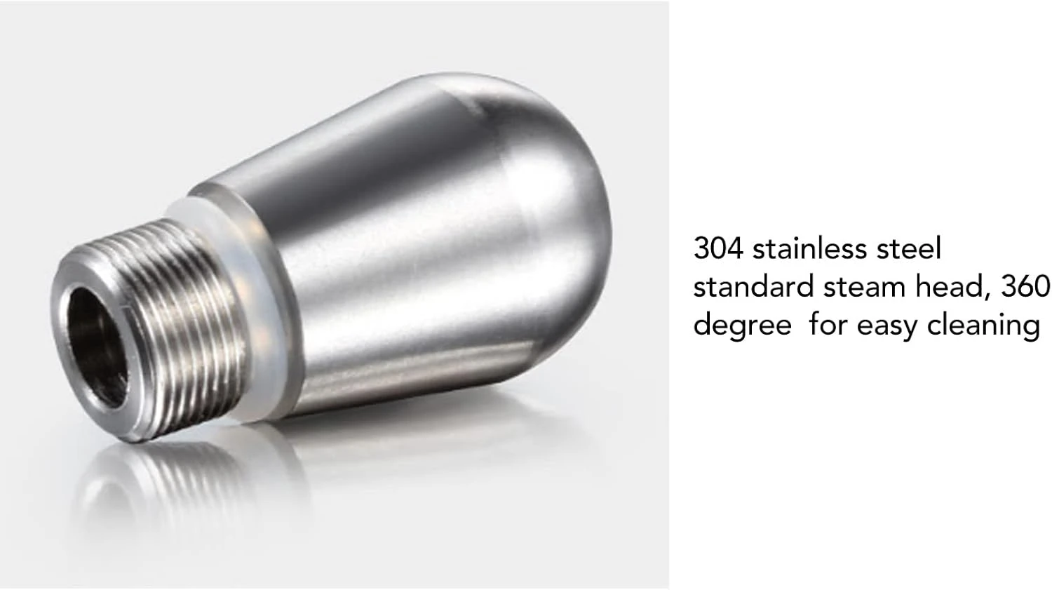 BstXqty Stainless Steel Coffee Machine Steam Nozzle, 3 Holes Coffee Machine Steam Nozzle, Coffee Maker Milk Foam Steam Nozzle For Semi Automatic Coffee Maker 3 BstXqty Stainless Steel Coffee Machine Steam Nozzle, 3 Holes Coffee Machine Steam Nozzle, Coffee Maker Milk Foam Steam Nozzle For Semi Automatic Coffee Maker - Image 3