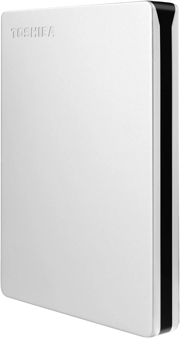 Toshiba Canvio Slim 2TB Portable External Hard Drive USB 3.0, Silver - HDTD320XS3EA 7 Toshiba Canvio Slim 2TB Portable External Hard Drive USB 3.0, Silver - HDTD320XS3EA - Image 7