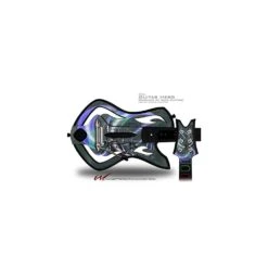 Sea Anemone2 Decal Style Skin - Fits Warriors Of Rock Guitar Hero Guitar (GUITAR NOT INCLUDED)