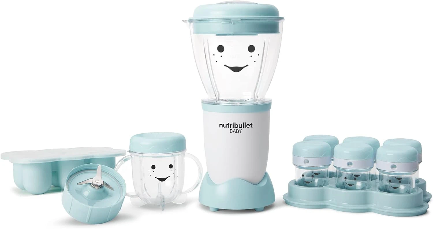 NutriBullet NBY-50100 Baby Complete Food-Making System, 32-Oz, Blue 2 NutriBullet NBY-50100 Baby Complete Food-Making System, 32-Oz, Blue - Image 2