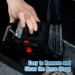 Dafino-206 Fully Automatic Espresso Machine, One Touch Coffee Machine, Stainless Steel, Black -Appliantrix Cheap Store 51QaSdXTuIL. AC US1000