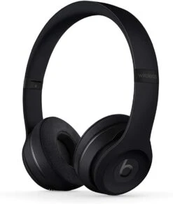Beats Solo3 Wireless On-Ear Headphones - Apple W1 Headphone Chip, Class 1 Bluetooth, 40 Hours Of Listening Time, Built-in Microphone - Black (Latest Model)