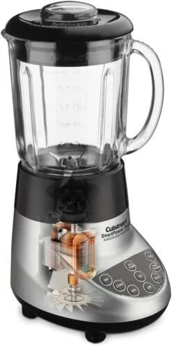Cuisinart BFP-703BC Smart Power Duet Blender/Food Processor, Brushed Chrome, 3 Cup, Count Of 6 -Appliantrix Cheap Store 51R698ikkxL. AC SL1024