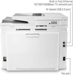 HP Color LaserJet Pro M283fdw Wireless All-in-One Laser Printer, Remote Mobile Print, Scan & Copy, Duplex Printing, Works With Alexa (7KW75A), White 28 HP Color LaserJet Pro M283fdw Wireless All-in-One Laser Printer, Remote Mobile Print, Scan & Copy, Duplex Printing, Works With Alexa (7KW75A), White -Appliantrix Cheap Store 51RIXmAdJaL. AC SL1001