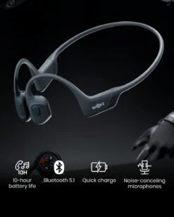 SHOKZ OpenRun Pro - Open-Ear Bluetooth Bone Conduction Sport Headphones - Sweat Resistant Wireless Earphones For Workouts And Running With Premium Deep Base - Built-in Mic, With Hair Band 19 SHOKZ OpenRun Pro - Open-Ear Bluetooth Bone Conduction Sport Headphones - Sweat Resistant Wireless Earphones For Workouts And Running With Premium Deep Base - Built-in Mic, With Hair Band -Appliantrix Cheap Store 51TYqswZTTL. AC SL1500