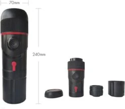 TAPHET Coffee Machine Coffee Pot Coffee Maker Rechargeable Coffee Maker Small Portable Coffee Maker Household Outdoor Coffee Maker Coffee Maker (Color : Black) 9 TAPHET Coffee Machine Coffee Pot Coffee Maker Rechargeable Coffee Maker Small Portable Coffee Maker Household Outdoor Coffee Maker Coffee Maker (Color : Black) -Appliantrix Cheap Store 51V6hDO1IjL. AC SL1500