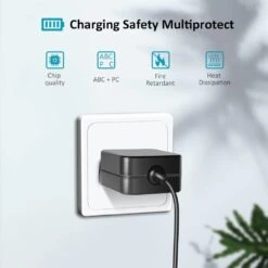 KFD 19V AC DC Adapter Power Supply Cord For Shark Ion Robot Vacuum RV700 RV720 RV750 Series Vacuum DK18-190060H-U Ecovacs DN622 Deebot N79 S Pro DN79 RoboVac 11 T2102 Pyle PUCRC25 Charger -Appliantrix Cheap Store 51XvimBFTdL. AC SL1000