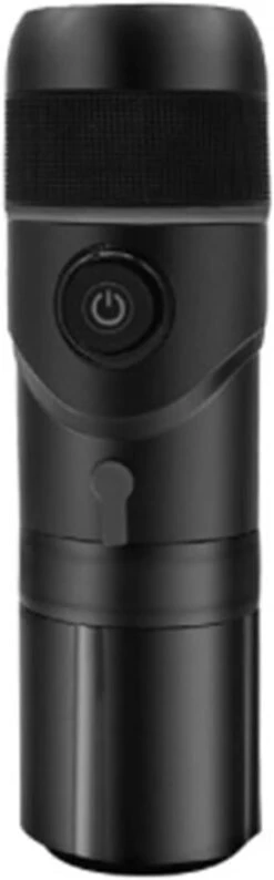 TAPHET Coffee Machine Coffee Pot Coffee Maker Rechargeable Coffee Maker Small Portable Coffee Maker Household Outdoor Coffee Maker Coffee Maker (Color : Black)