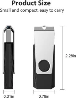 Aiibe 64GB Flash Drive 2 Pack 64GB USB Flash Drive Thumb Drive Zip Drive USB 2.0 Memory Stick USB Drive With Keychain (64G, 2 Colors: Black Green) -Appliantrix Cheap Store 51aNfrgzbiL. AC SL1200