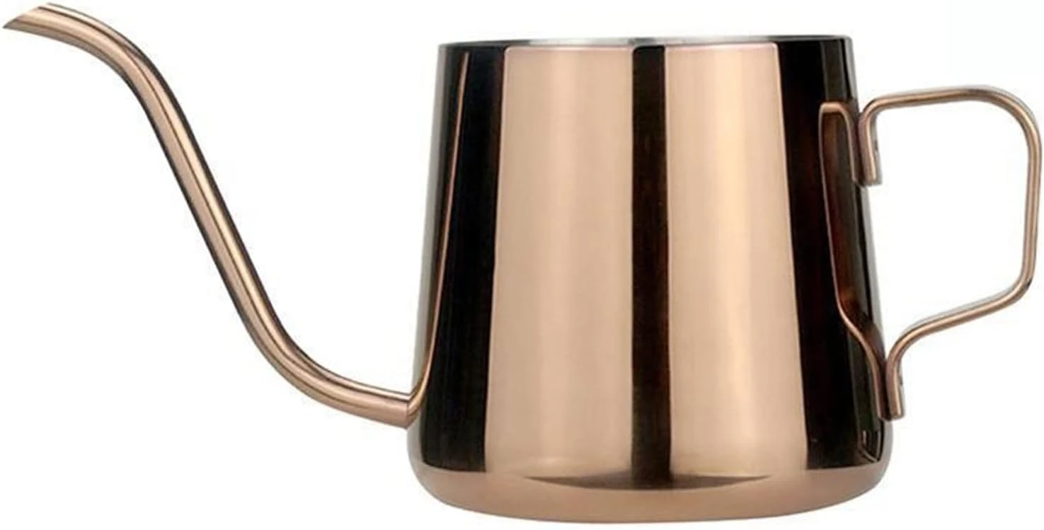 VENBER Coffee Machine Coffee Pot Coffee Maker Coffee Ear Hook Hand Brewer Stainless Steel Fine Mouth Drip Filter Household Coffee Appliances Mini Color Ear Hook Coffee Pot (Color : 250ml Rose Gold) 1 VENBER Coffee Machine Coffee Pot Coffee Maker Coffee Ear Hook Hand Brewer Stainless Steel Fine Mouth Drip Filter Household Coffee Appliances Mini Color Ear Hook Coffee Pot (Color : 250ml Rose Gold)