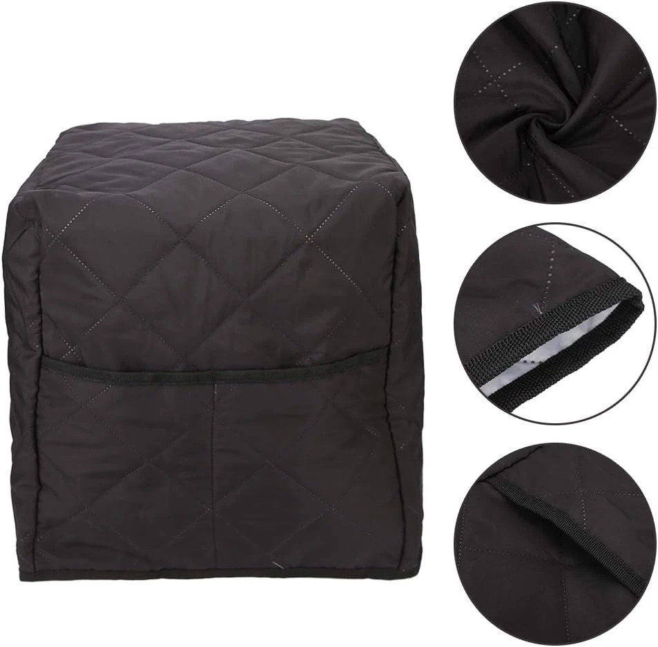 Coffee Maker Dust Cover Stand Mixer Blender Machine Cover With Storage Pocket Soft Cotton Home Appliance Cover Accessories Fit For Most Standard Coffee Maker 5 Coffee Maker Dust Cover Stand Mixer Blender Machine Cover With Storage Pocket Soft Cotton Home Appliance Cover Accessories Fit For Most Standard Coffee Maker - Image 5