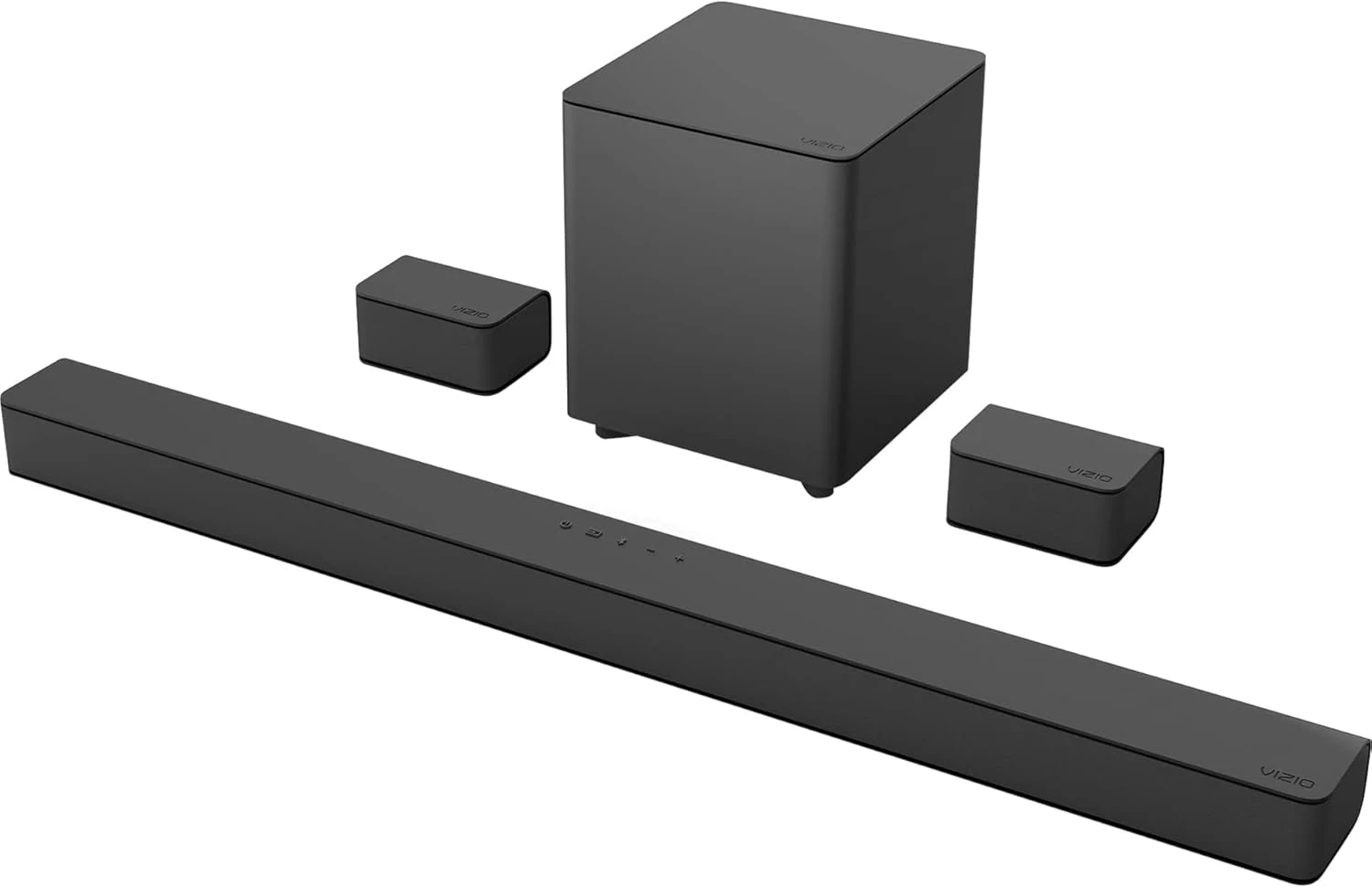 VIZIO V-Series 5.1 Home Theater Sound Bar With Dolby Audio, Bluetooth, Wireless Subwoofer, Voice Assistant Compatible, Includes Remote Control - V51x-J6 1 VIZIO V-Series 5.1 Home Theater Sound Bar With Dolby Audio, Bluetooth, Wireless Subwoofer, Voice Assistant Compatible, Includes Remote Control - V51x-J6
