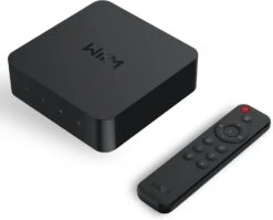 WiiM Pro Plus AirPlay 2 Receiver, Chromecast Audio, Multiroom Streamer With Premium AKM DAC, Voice Remote, Works With Alexa/Siri/Google, Stream Hi-Res Audio From Spotify, Amazon Music, Tidal And More