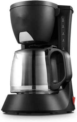 XiVue Portable Coffee Machine, Home Office Filter Coffee Machine, Permanent Filter, Water Level Indicator And Anti Drip System For Making Espresso And Milk Coffee