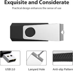 Aiibe 64GB Flash Drive 2 Pack 64GB USB Flash Drive Thumb Drive Zip Drive USB 2.0 Memory Stick USB Drive With Keychain (64G, 2 Colors: Black Green) -Appliantrix Cheap Store 51hf9UivnKL. AC SL1200