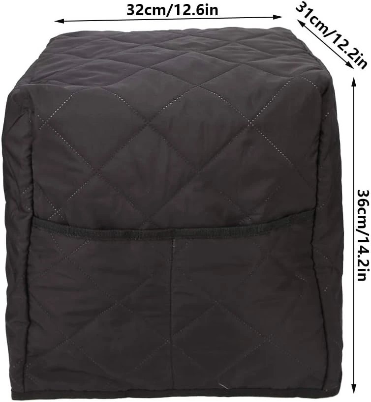 Coffee Maker Dust Cover Stand Mixer Blender Machine Cover With Storage Pocket Soft Cotton Home Appliance Cover Accessories Fit For Most Standard Coffee Maker 7 Coffee Maker Dust Cover Stand Mixer Blender Machine Cover With Storage Pocket Soft Cotton Home Appliance Cover Accessories Fit For Most Standard Coffee Maker - Image 7