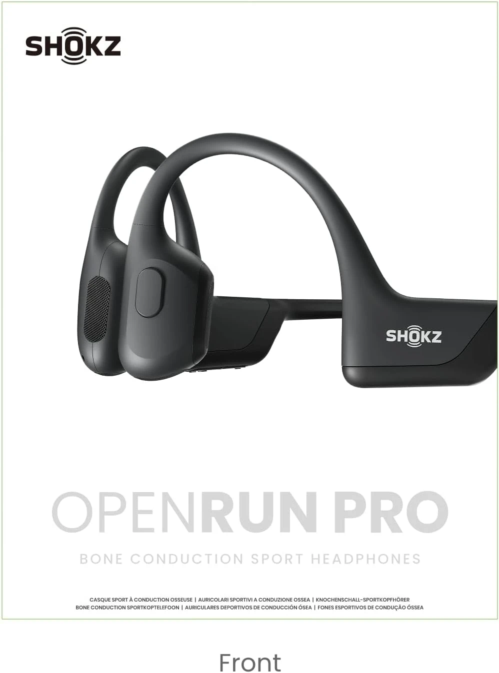 SHOKZ OpenRun Pro - Open-Ear Bluetooth Bone Conduction Sport Headphones - Sweat Resistant Wireless Earphones For Workouts And Running With Premium Deep Base - Built-in Mic, With Hair Band 9 SHOKZ OpenRun Pro - Open-Ear Bluetooth Bone Conduction Sport Headphones - Sweat Resistant Wireless Earphones For Workouts And Running With Premium Deep Base - Built-in Mic, With Hair Band - Image 9