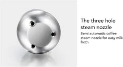 BstXqty Stainless Steel Coffee Machine Steam Nozzle, 3 Holes Coffee Machine Steam Nozzle, Coffee Maker Milk Foam Steam Nozzle For Semi Automatic Coffee Maker 12 BstXqty Stainless Steel Coffee Machine Steam Nozzle, 3 Holes Coffee Machine Steam Nozzle, Coffee Maker Milk Foam Steam Nozzle For Semi Automatic Coffee Maker -Appliantrix Cheap Store 51ldlaOhE3L. AC SL1500