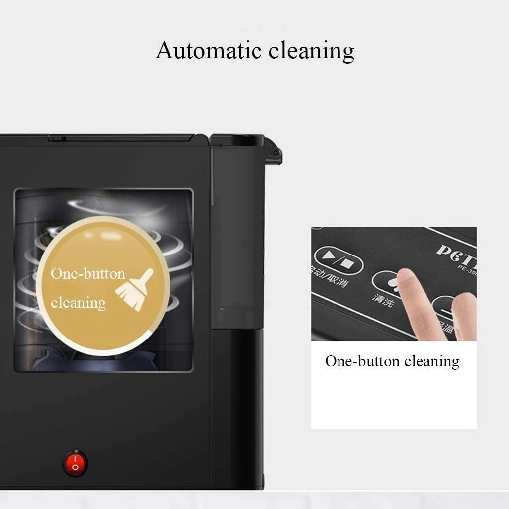 XiVue Bean To Cup Coffee Machine 900W Coffee MachineHousehold Fully Automatic Coffee Grinder, Stainless Steel Programmable, Silent Operation, Anti Drip Settings 4 XiVue Bean To Cup Coffee Machine 900W Coffee MachineHousehold Fully Automatic Coffee Grinder, Stainless Steel Programmable, Silent Operation, Anti Drip Settings - Image 4