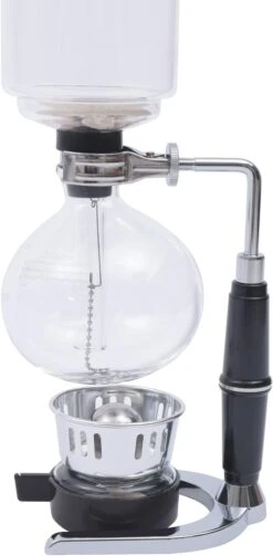FLYHERO Siphon Syphon Coffee Maker Tabletop Glass Siphon Pot Syphon Coffee Maker Siphon Vacuum Coffee Maker Black (5 Cups(500ml)) 13 FLYHERO Siphon Syphon Coffee Maker Tabletop Glass Siphon Pot Syphon Coffee Maker Siphon Vacuum Coffee Maker Black (5 Cups(500ml)) -Appliantrix Cheap Store 51oaONF 4L. AC SL1500