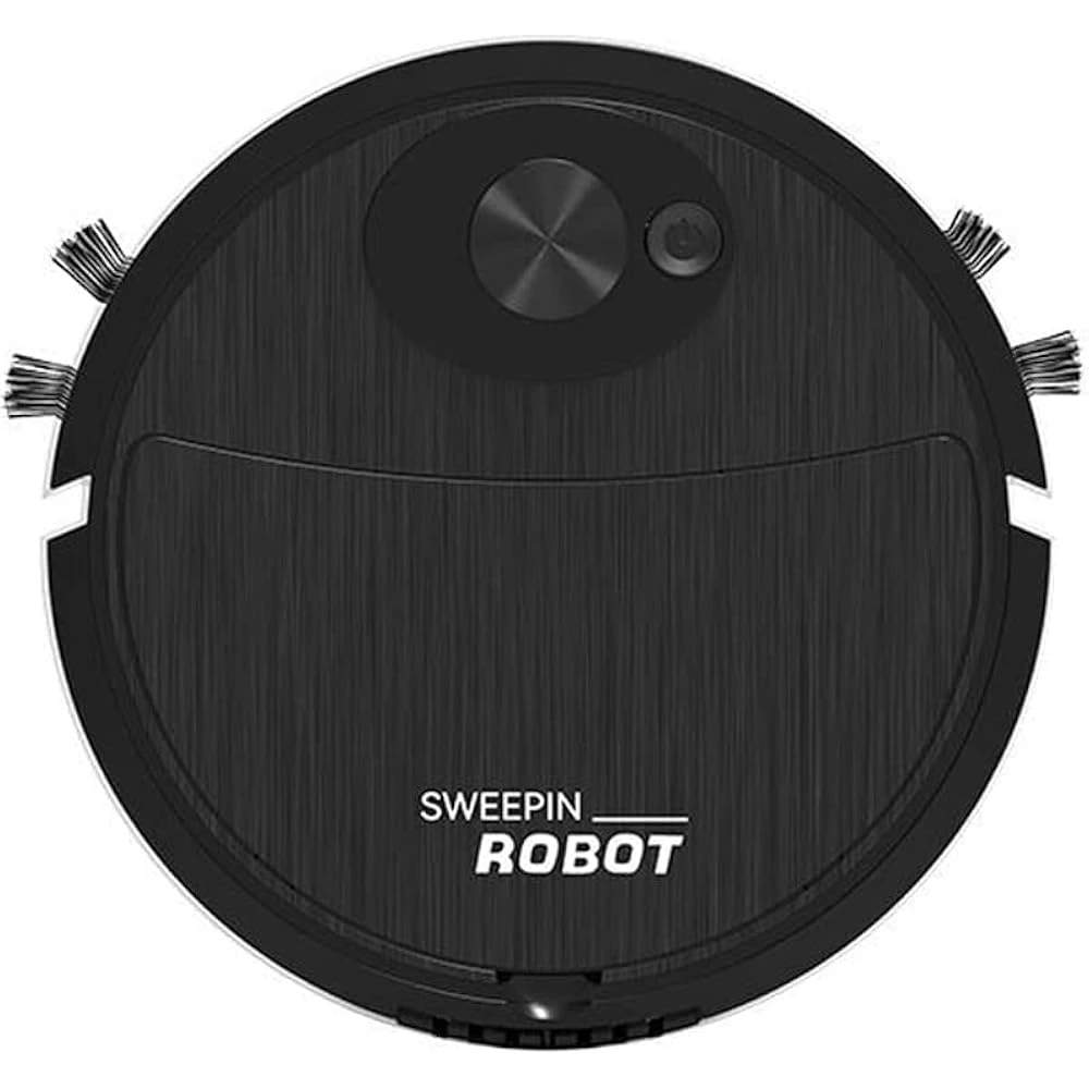 Automatic Robot Vacuum Cleaner - Rechargeable Household Robot Vacuum Cleaner Smart Sweeping Mopping Robot Easy Operation Robotic Vacuums Floor Cleaning Machine-Black 1 Automatic Robot Vacuum Cleaner - Rechargeable Household Robot Vacuum Cleaner Smart Sweeping Mopping Robot Easy Operation Robotic Vacuums Floor Cleaning Machine-Black