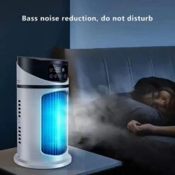Caluself Portable Air Conditioners,Portable Air Cooler USB Charging Personal Air Fan With Auto Timer Desktop Cooling Humidifier Fan For Home Office Dorm Travel(White Spray Cold Fan) 12 Caluself Portable Air Conditioners,Portable Air Cooler USB Charging Personal Air Fan With Auto Timer Desktop Cooling Humidifier Fan For Home Office Dorm Travel(White Spray Cold Fan) -Appliantrix Cheap Store 51rPj1diLL. AC SL1002
