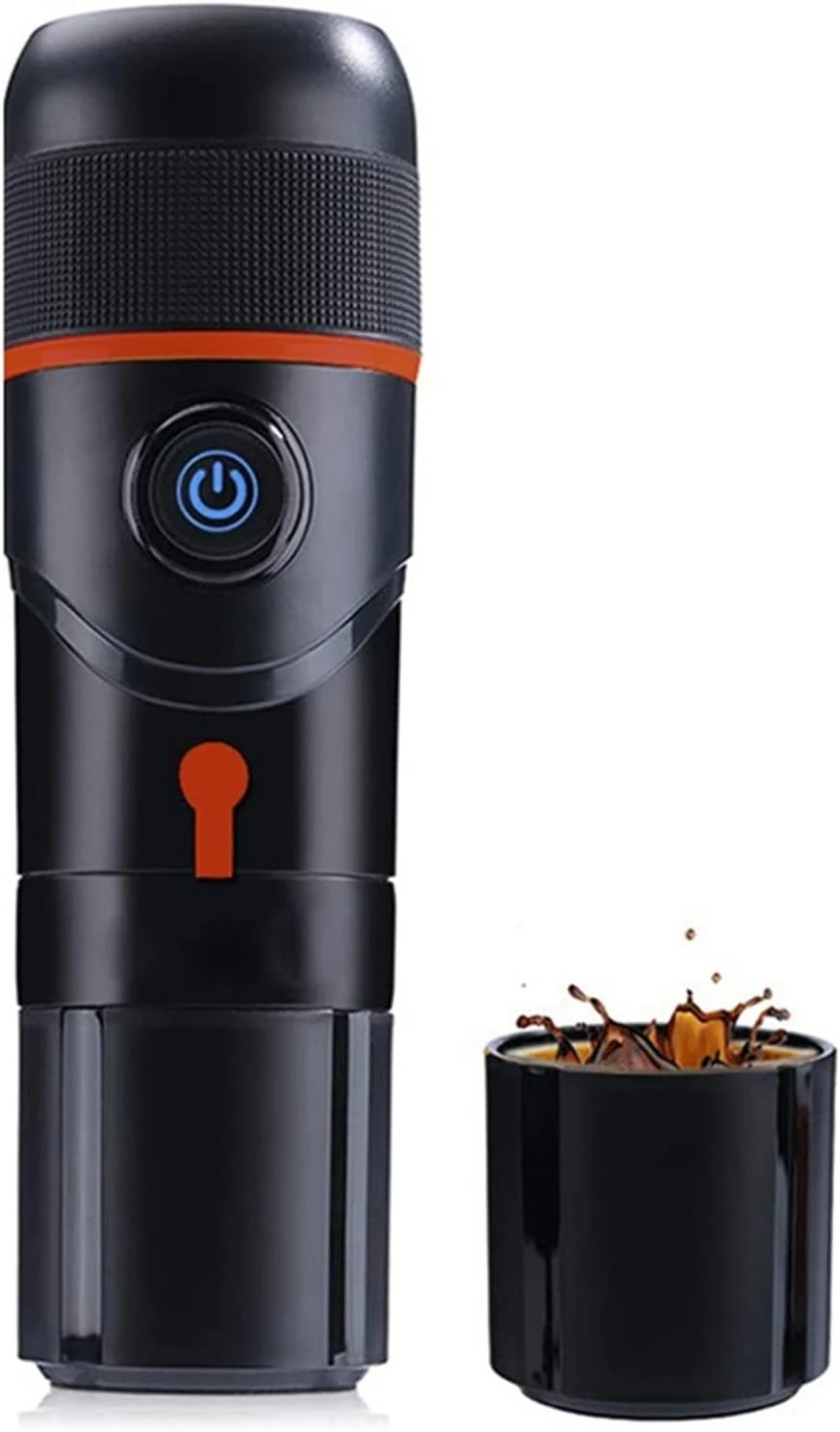 TAPHET Coffee Machine Coffee Pot Coffee Maker Rechargeable Coffee Maker Small Portable Coffee Maker Household Outdoor Coffee Maker Coffee Maker (Color : Black) 2 TAPHET Coffee Machine Coffee Pot Coffee Maker Rechargeable Coffee Maker Small Portable Coffee Maker Household Outdoor Coffee Maker Coffee Maker (Color : Black) - Image 2