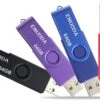64GB USB Flash Drive 4 Pack ENUODA 64GB Thumb Drives USB 2.0 Memory Stick Jump Drive Pen Drive For Storage And Backup (Black Purple Blue Red)