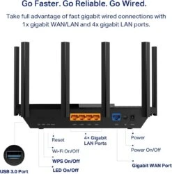 TP-Link AXE5400 Tri-Band WiFi 6E Router (Archer AXE75)- Gigabit Wireless Internet, Ax Router For Gaming, VPN Router, OneMesh, WPA3 -Appliantrix Cheap Store 61 mT7gtJYL. AC SL1500