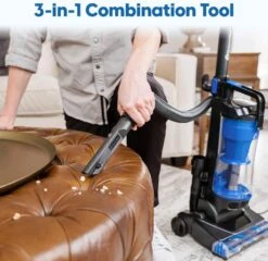 Vacmaster UC0501 Bagless Upright Vacuum Cleaner With Large Dust Cup Capacity, Efficient Cyclone Filtration System & 17ft Cord For Carpet, Hard Floor And Pet Hair -Appliantrix Cheap Store 610acuUDMzL. AC SL1000